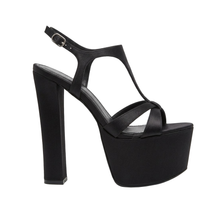 Sandales étreinte satinée 6"