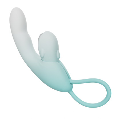 Vibrateur lapin à va-et-vient et suction amovible S-Hande Lure