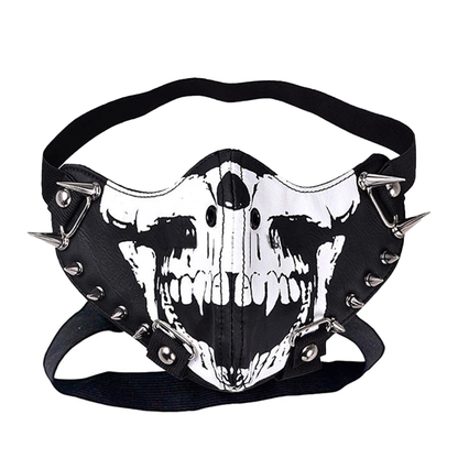 Masque fétiche crâne menaçant