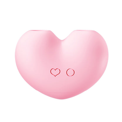 Stimulateur clitoridien à air pulsé 2 en 1 Heart