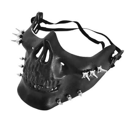 Masque rigide crâne rock