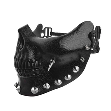 Masque rigide crâne punk