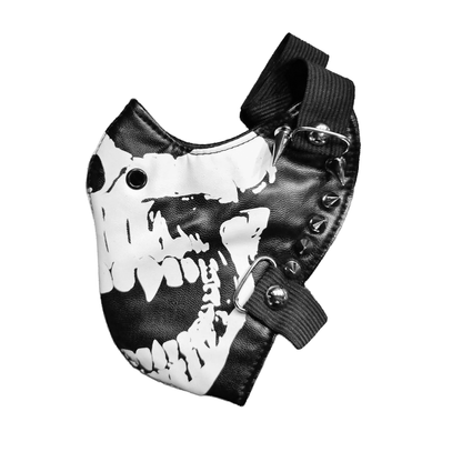 Masque fétiche crâne menaçant