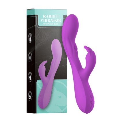 Vibrateur à double stimulation lapin