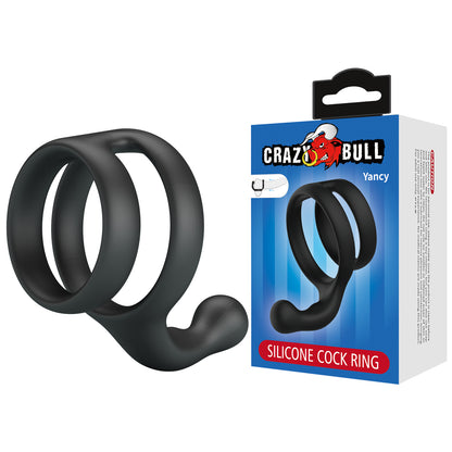 Anneau pénien en silicone Yancy Crazy Bull B Series