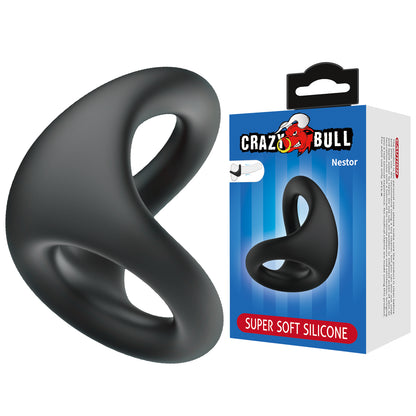 Anneau pénien en silicone Nestor Crazy Bull B Series