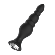 Plug anal vibrant à courbes progressives