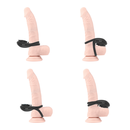 Vibranting Rose Cock Ring