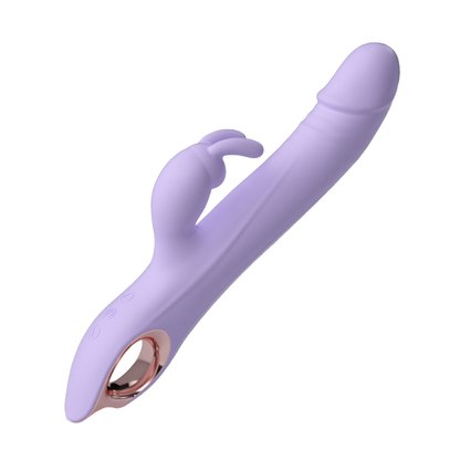 Vibrateur à double stimulation lapin Wenma