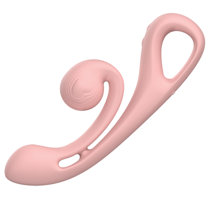 Vibrateur à double stimulation déroulant S-Hande Curlvibe