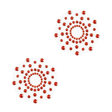Strass adhésifs pour tétons Éclat Rubis