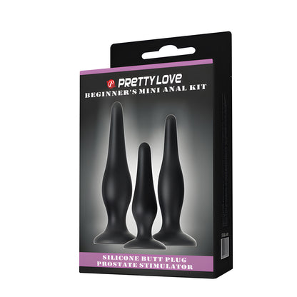 Ensemble de mini plugs anaux pour débutants Pretty Love