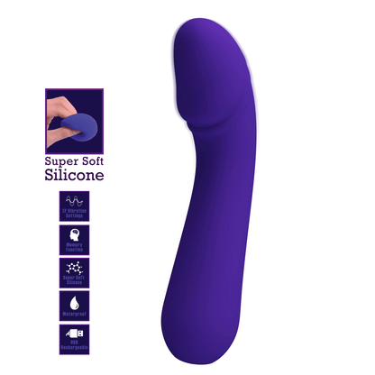Vibrateur point G Pretty Love Super Soft Silicone