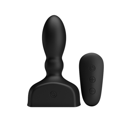 Plug anal gonflable vibrant avec télécommande Mr.Play