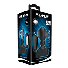Plug anal gonflable vibrant avec télécommande Mr.Play
