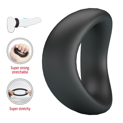 Anneau pénien en silicone Valen Crazy Bull A Series