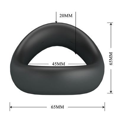 Anneau pénien en silicone Valen Crazy Bull A Series