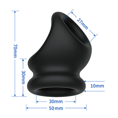 Anneau pénien en silicone Oberon Crazy Bull B Series