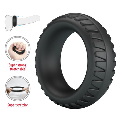 Anneau pénien en silicone Merritt Crazy Bull A Series