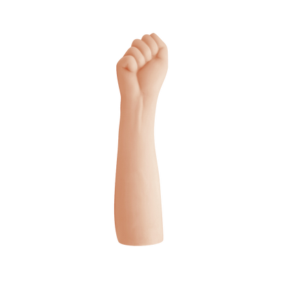 Dildo en TPR en forme de poing Iron Fist Pretty Love - 14"