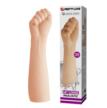 Dildo en TPR en forme de poing Iron Fist Pretty Love - 14"