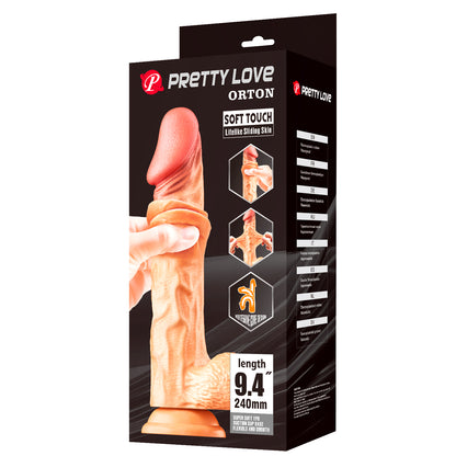 Dildo Réaliste Pretty Love Orton Sliding Skin Realistic Dildo  9.4"