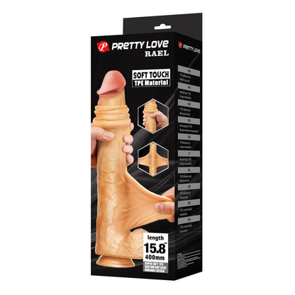 Dildo Réaliste Pretty Love Rael Sliding Skin Realistic Dildo - 15.8"