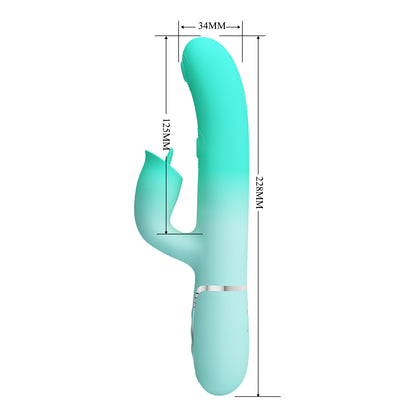Vibrateur double stimulation  à léchage Gigi Pretty Love