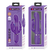Vibrateur doule pénétration triple fonctions Pretty Love Cammy