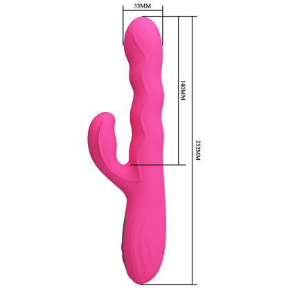 Vibrateur lapin ondulant Pretty Love