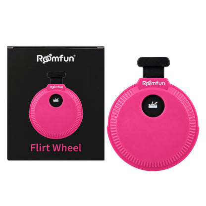 Roulette de positions sexuelles et mises en scène BDSM Flirt Wheel