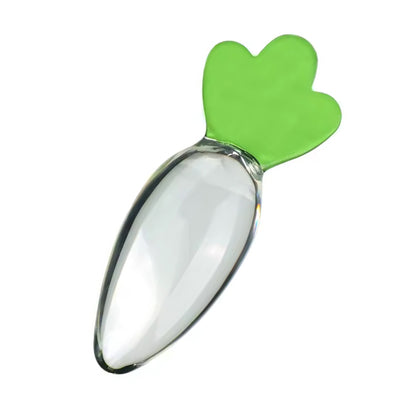 Plug anal carrotte en verre