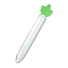 Gode carrotte en verre