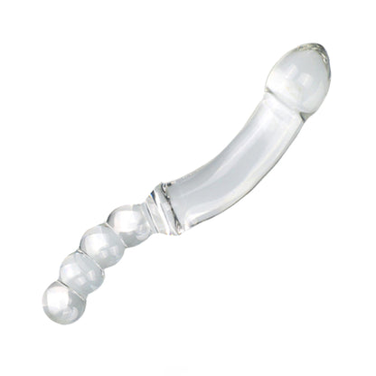Gode courbé à sphères en verre