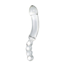 Gode courbé à sphères en verre