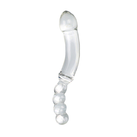 Gode courbé à sphères en verre