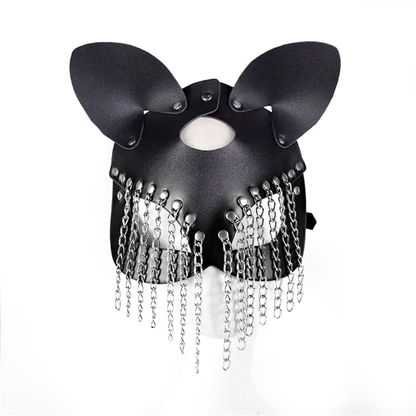 Masque de renard à chaînes