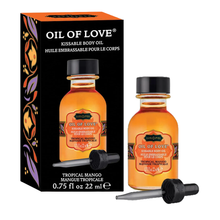 Huile de préliminaires embrassable Kama Sutra Oil of Love Tropical Mango 22mL