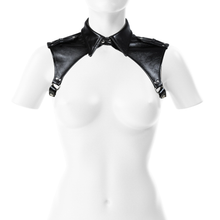 Harnais torse ouvert fétiche à col