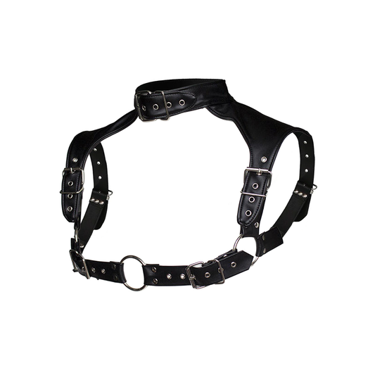 Harnais fétiche ajustable pour homme