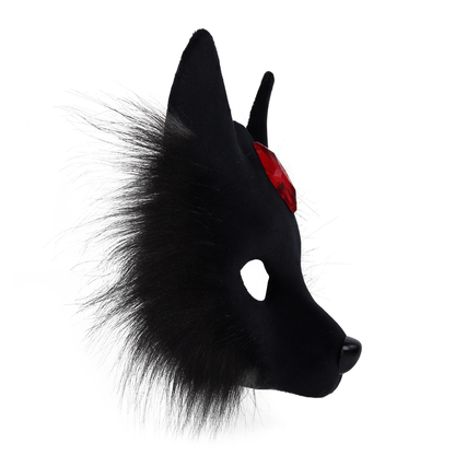 Masque de renard audacieux