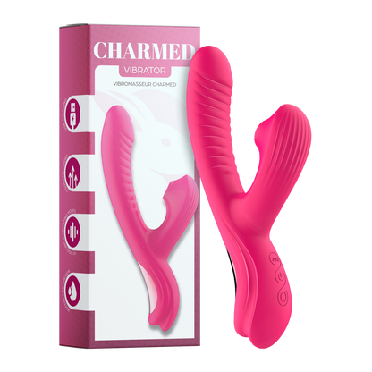 Vibrateur à double stimulation Charmed
