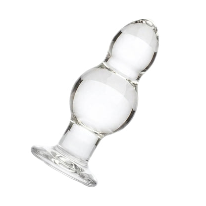 Plug anal arrondi en verre