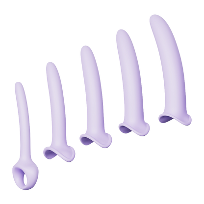 Ensemble de dilateur pelvien courbé Silken