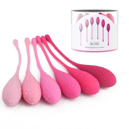 Ensemble de poids kegel S-Hande Rose