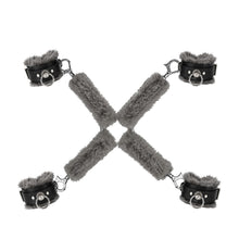 Attaches croisées et menottes Collection Loup Sombre