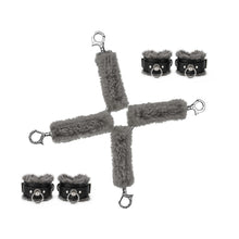 Attaches croisées et menottes Collection Loup Sombre