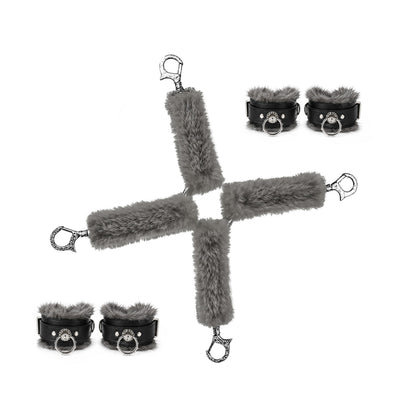 Attaches croisées et menottes Collection Loup Sombre