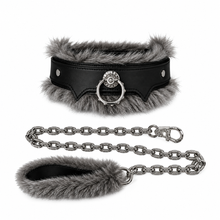 Laisse et collier Collection Loup Sombre