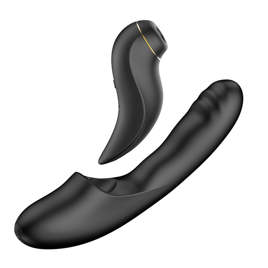 Vibrateur détachable 2 en 1 Double Play